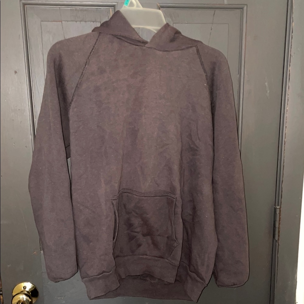 Black Hoodie with Front Pocket